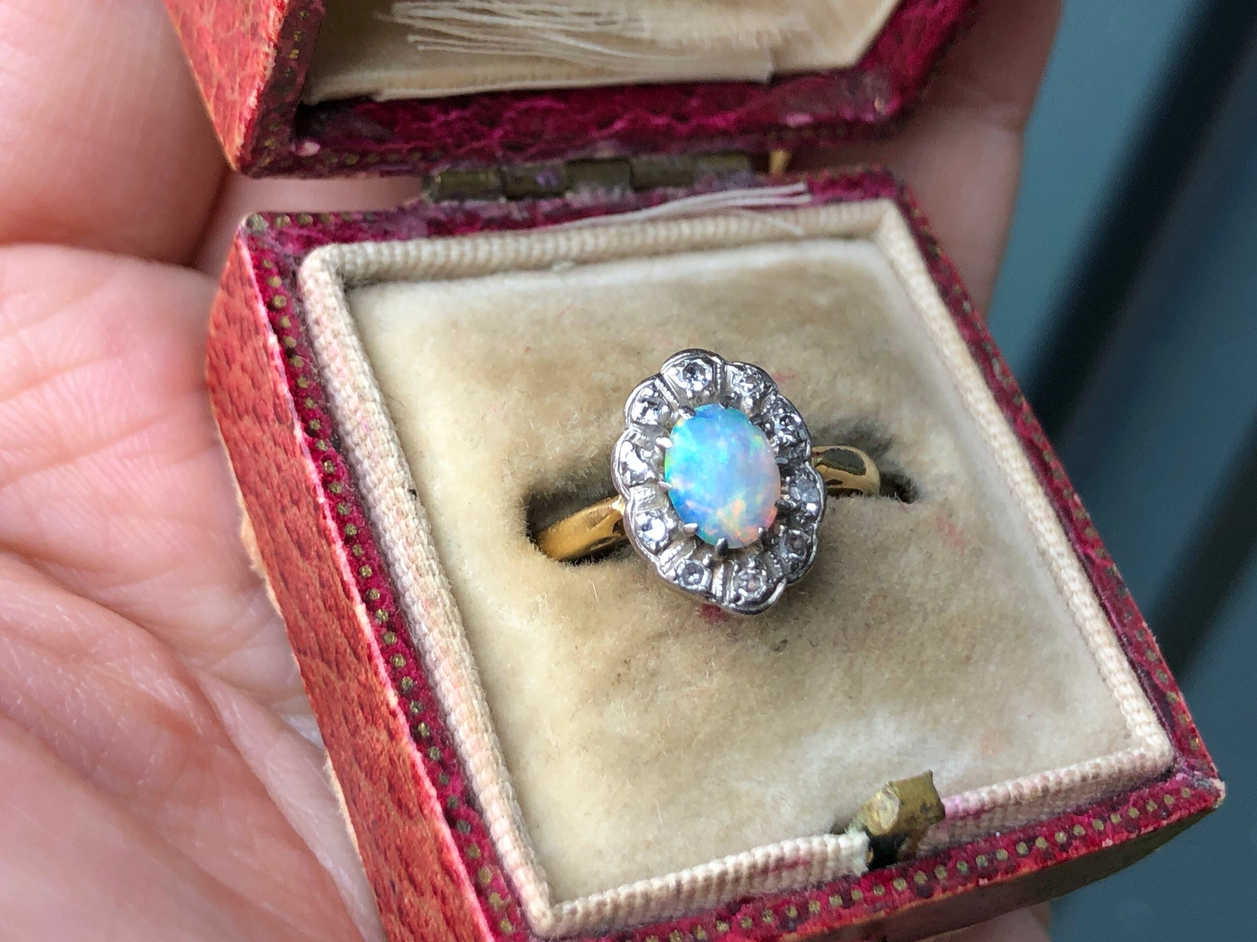 A Definitive Guide to Opal Rings (2023) | Vintage Diamond Ring