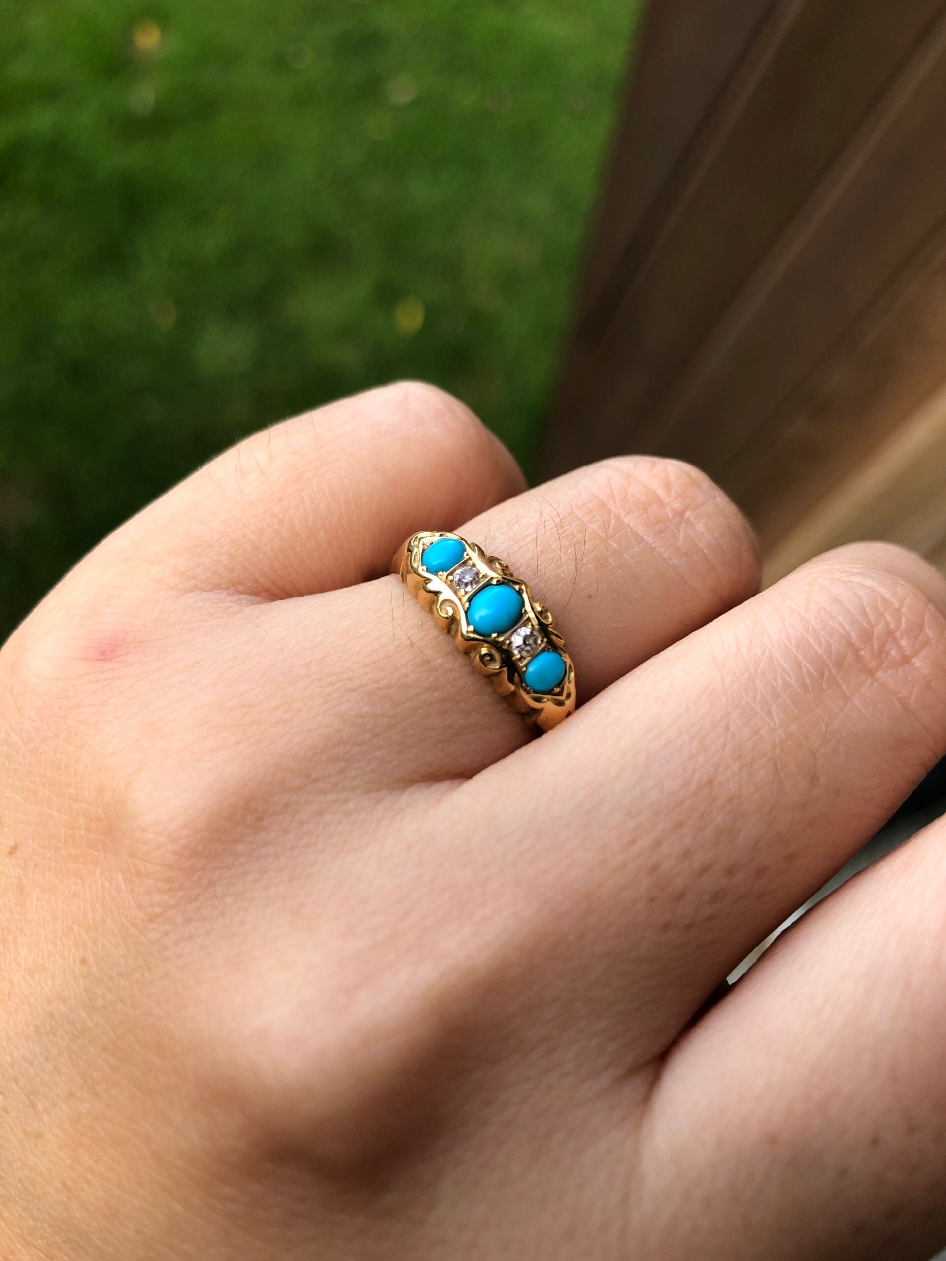 Turquoise diamond hot sale