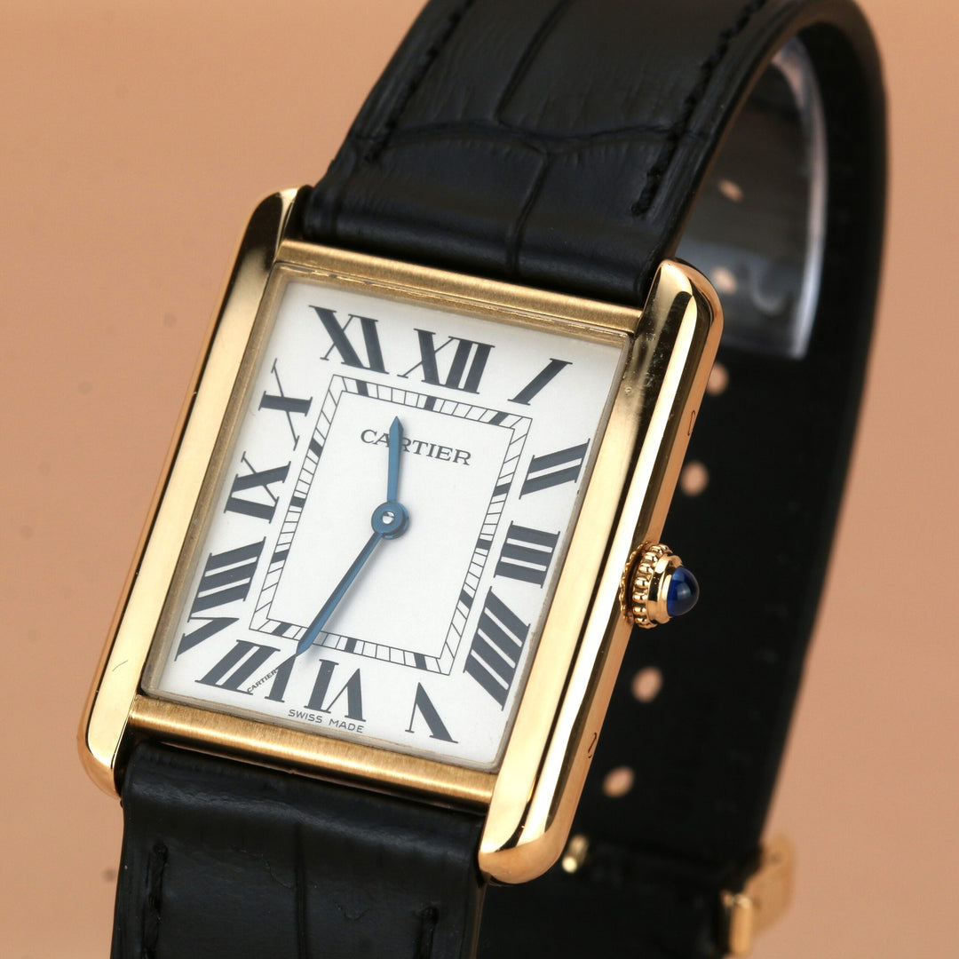 Cartier Tank Solo 18K Yellow Gold Watch W5200004