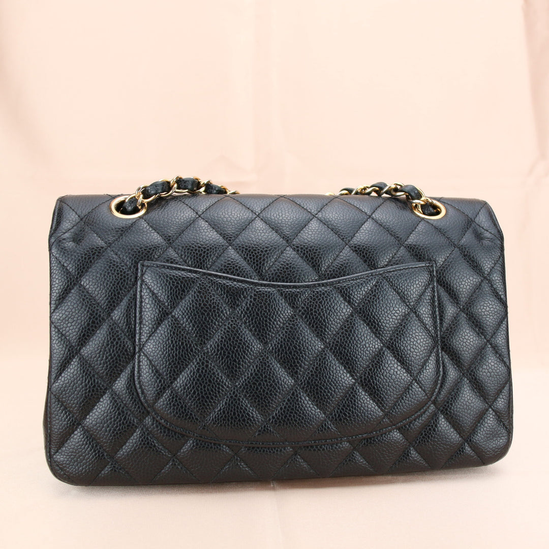 Chanel Black Caviar Medium Classic Double Flap Bag – Dandelion Antiques