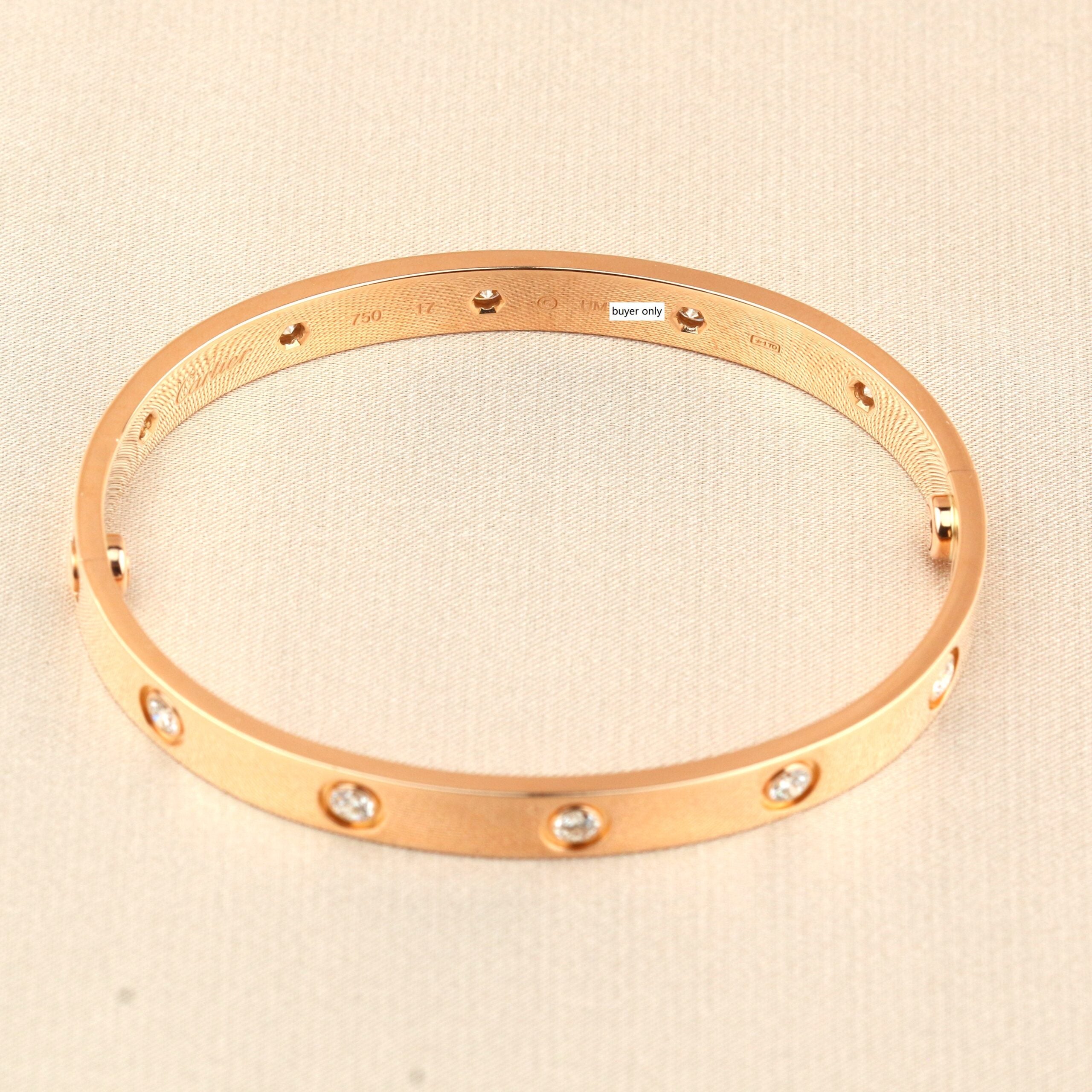 Cartier hot sale circle bracelet