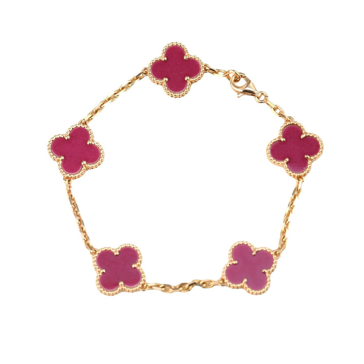 Pre-owned VCA Bracelet - Raspberry