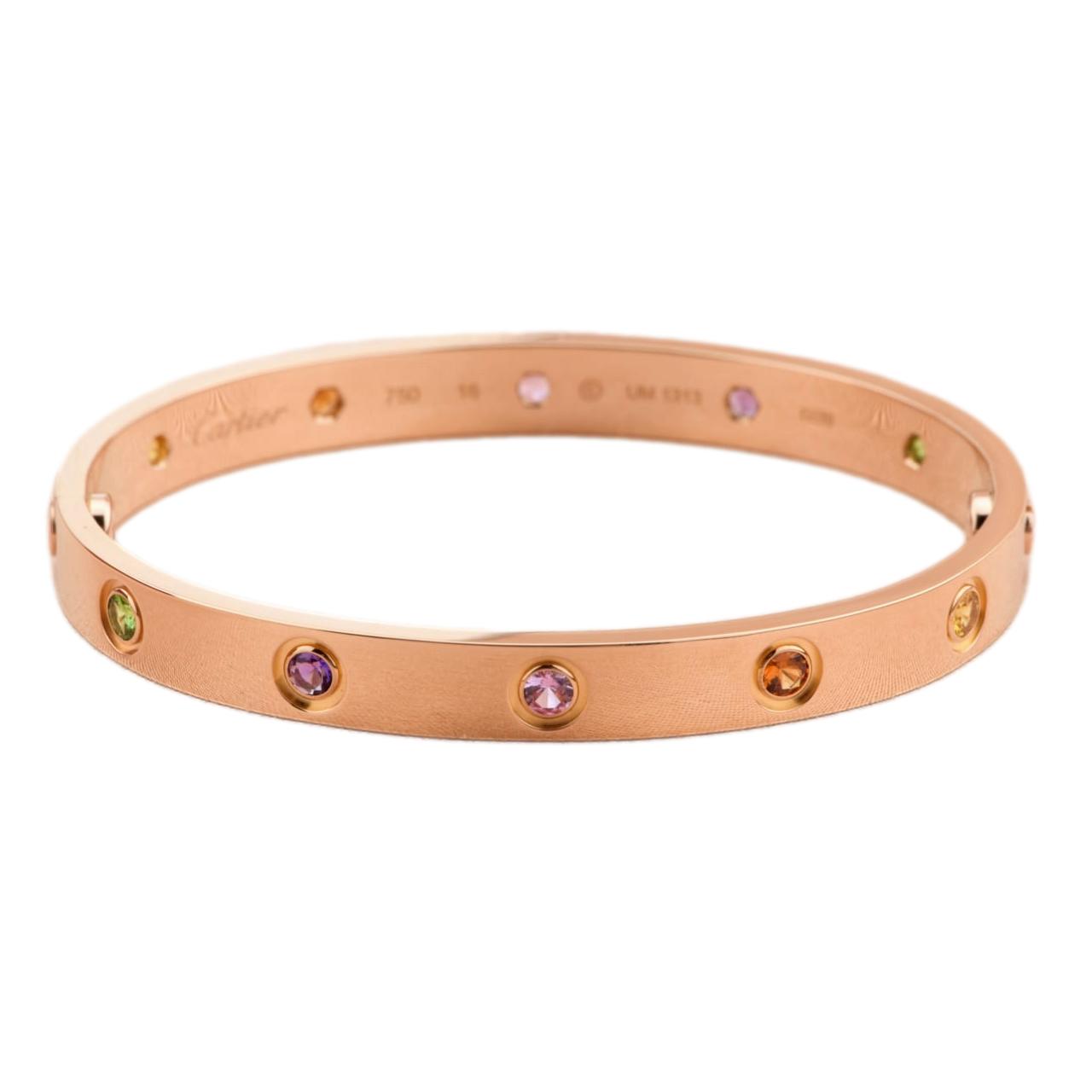 Pre owned cartier love bracelet clearance uk