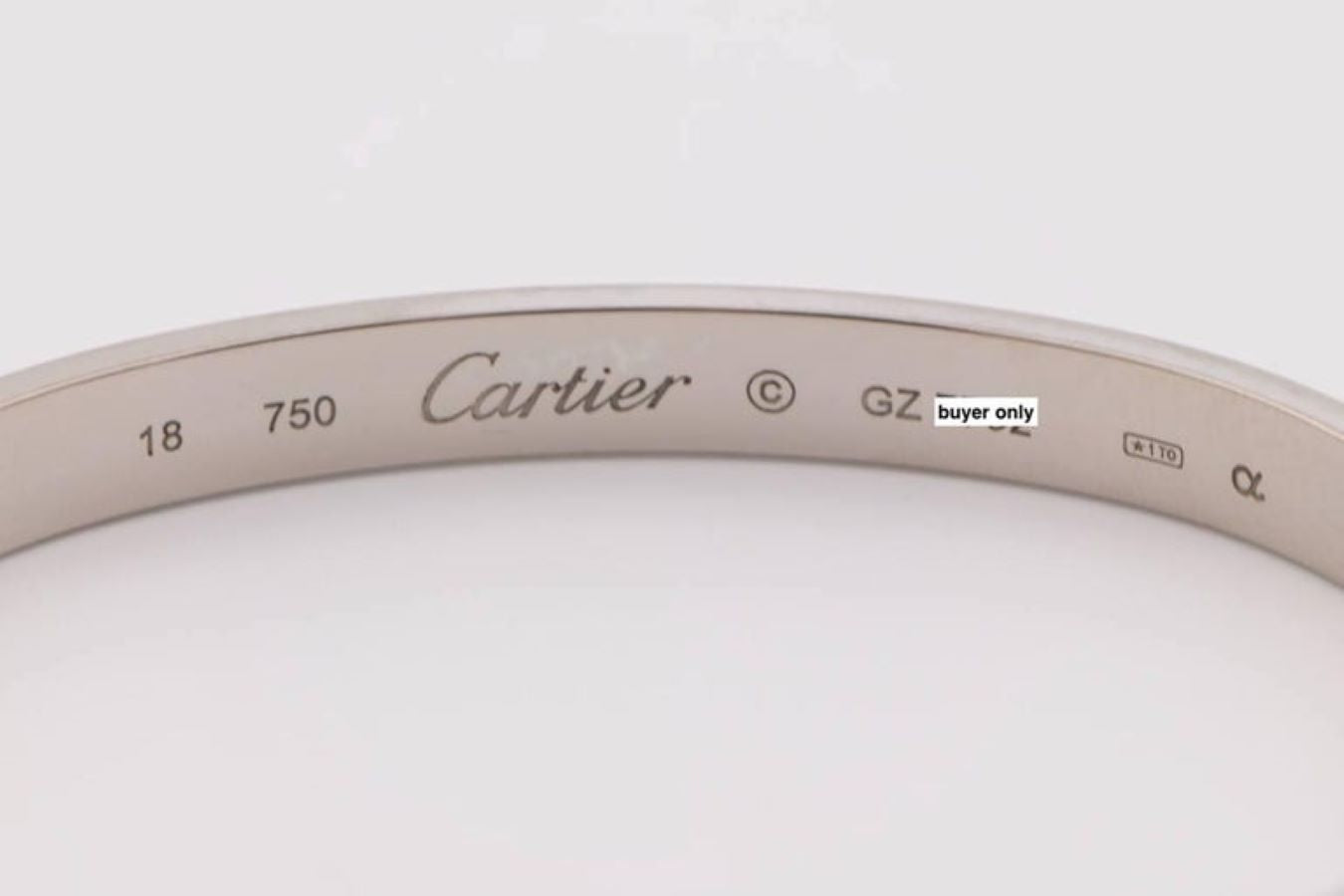 Cartier love bracelet sale 750 18 ip 6688