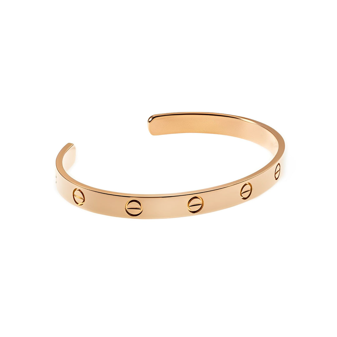 Cartier Love Bracelet 18K Rose Gold Size 17