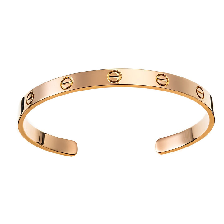 Cartier Love Bracelet 18K Rose Gold Size 17