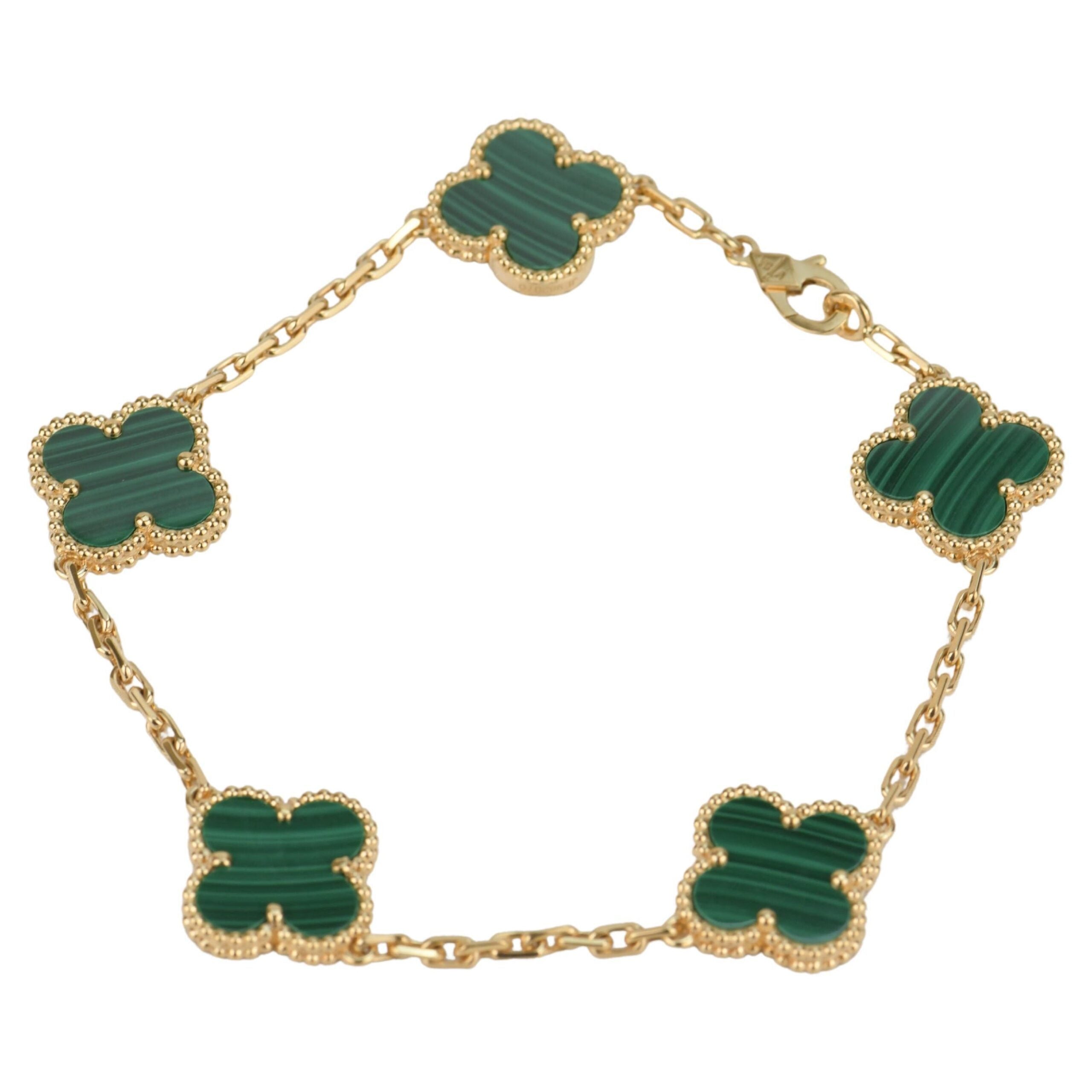 Van cleef 5 hotsell motif bracelet price
