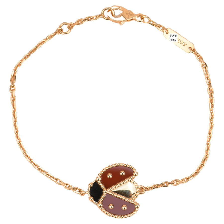 Van Cleef & Arpels Lucky Spring Open Wings Ladybug Bracelet