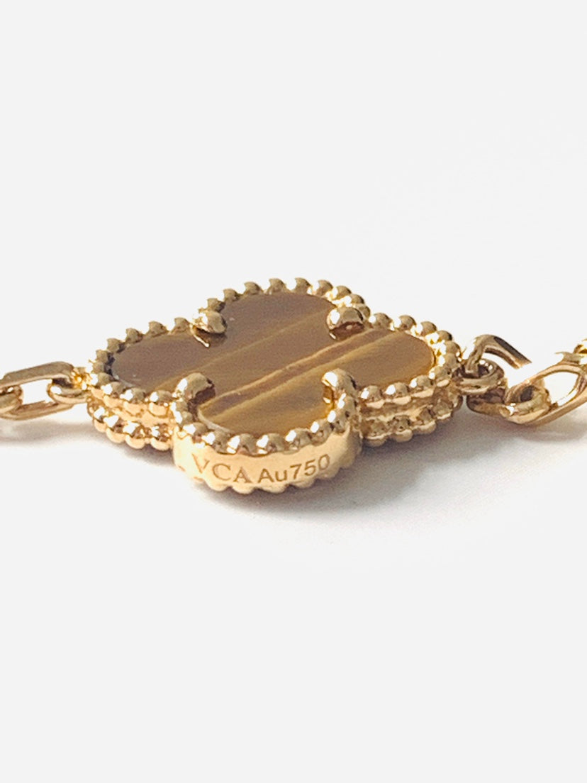 REVIEW] Van Cleef & Arpels Vintage Alhambra Bracelet Tiger Eye