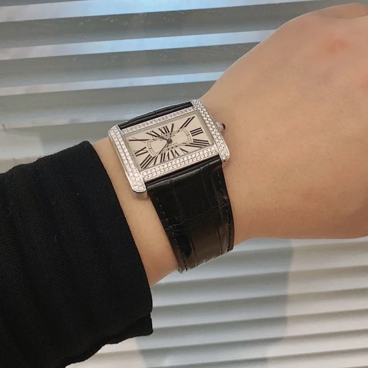 Cartier divan outlet watch