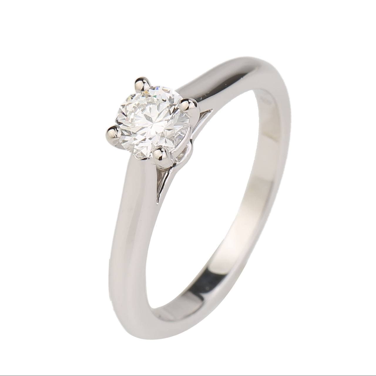 Cartier solitaire sale diamond ring