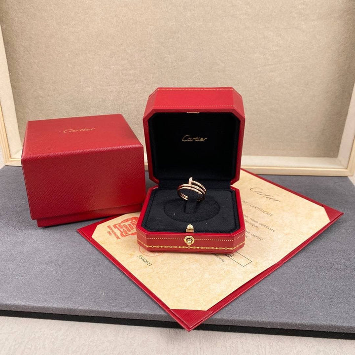Cartier Juste un Clou Diamond Rose Gold Engagement Ring