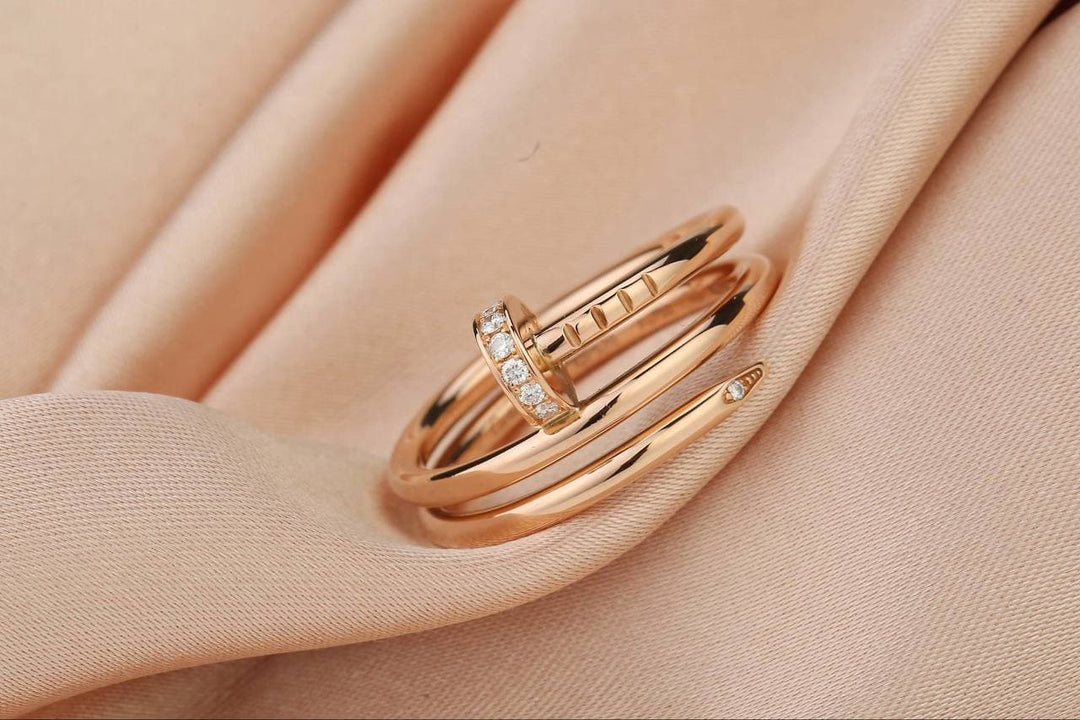 Cartier Juste un Clou Diamond Rose Gold Engagement Ring