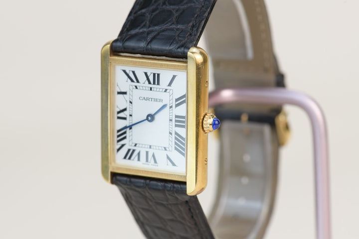 Cartier Tank Solo 18k Yellow Gold Watch W5200004