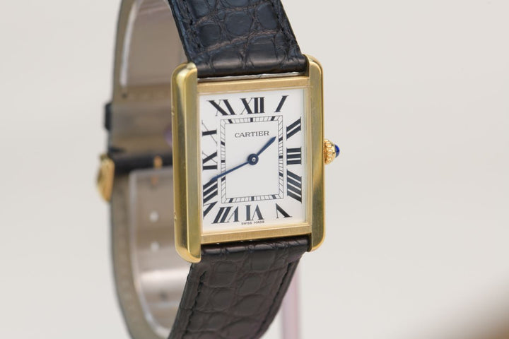 Cartier Tank Solo 18k Yellow Gold Watch W5200004