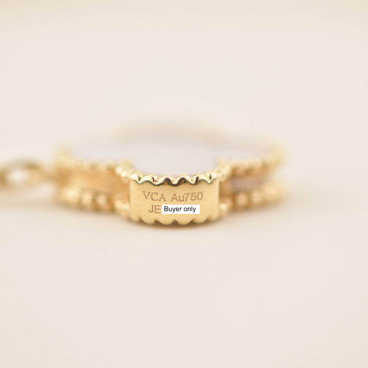 Van Cleef & Arpels Lucky Alhambra Yellow Gold Long Necklace