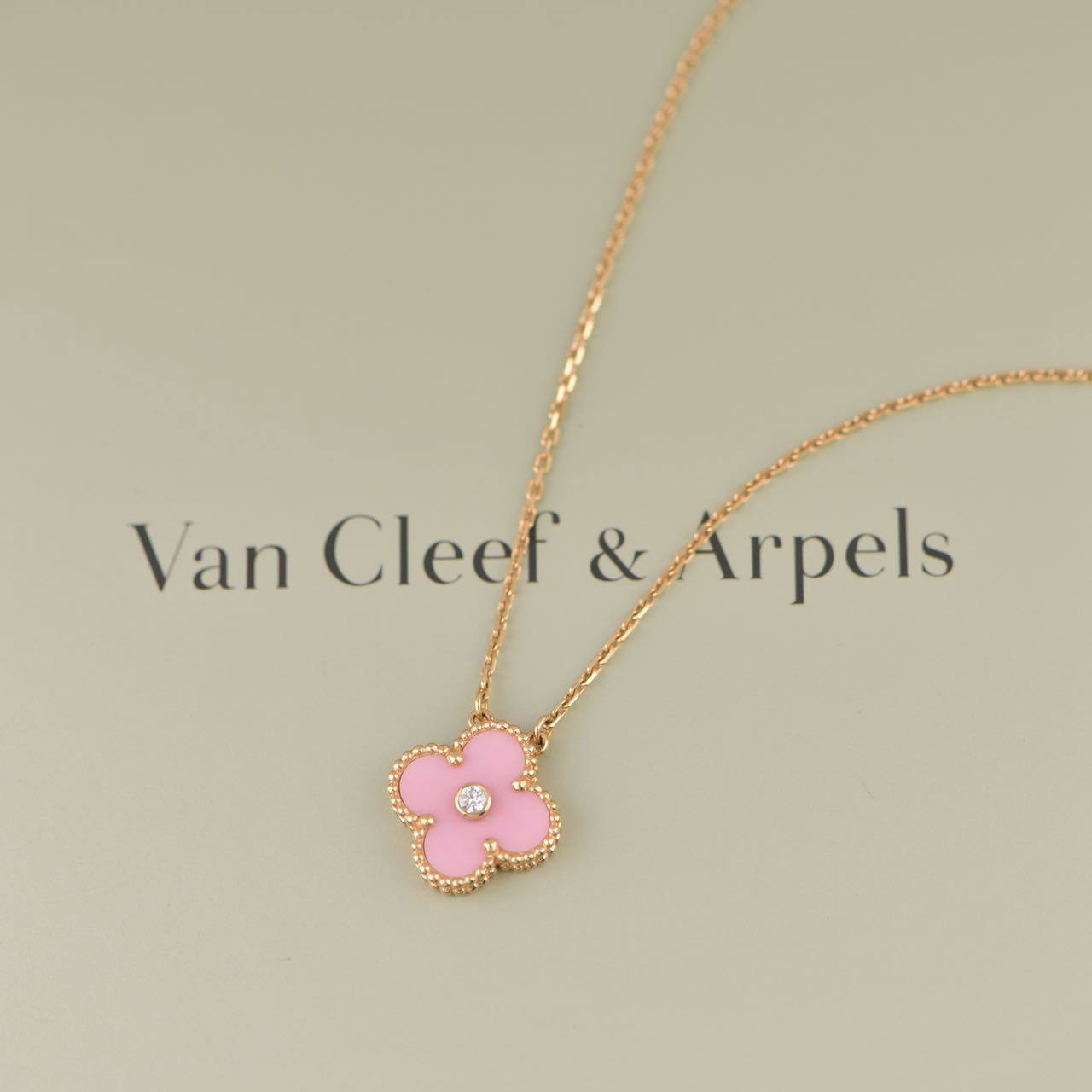 Van der sale cleef necklace