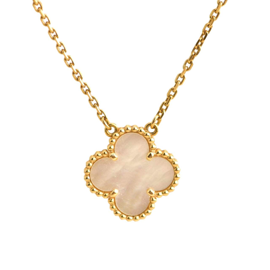 Van Cleef & Arpels Mother of Pearl Alhambra Pendant