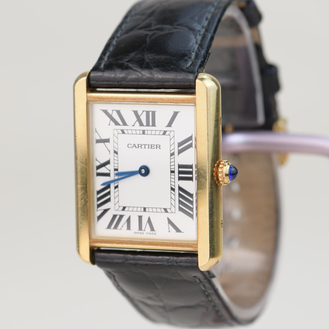 Cartier Tank Solo 18k Yellow Gold Watch W1018755 Dandelion Antiques