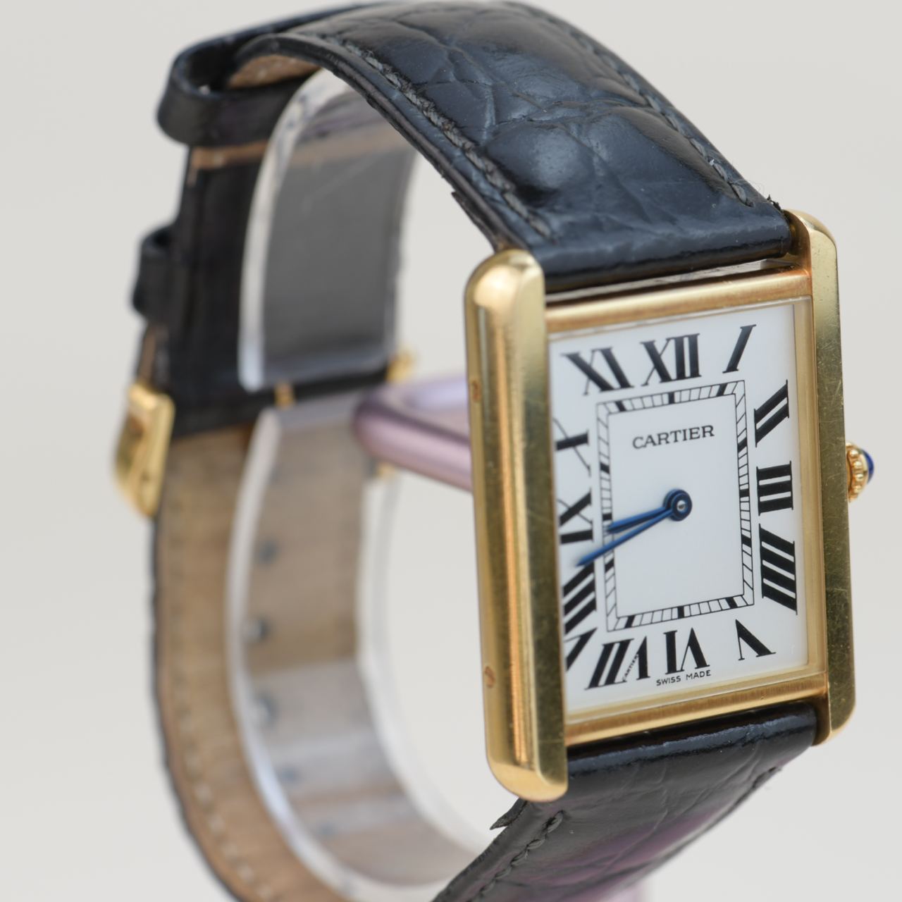 Cartier Tank Solo 18k Yellow Gold Watch W1018755 Dandelion Antiques