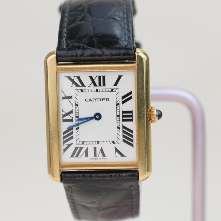 Cartier Tank Solo 18k Yellow Gold Watch W1018755