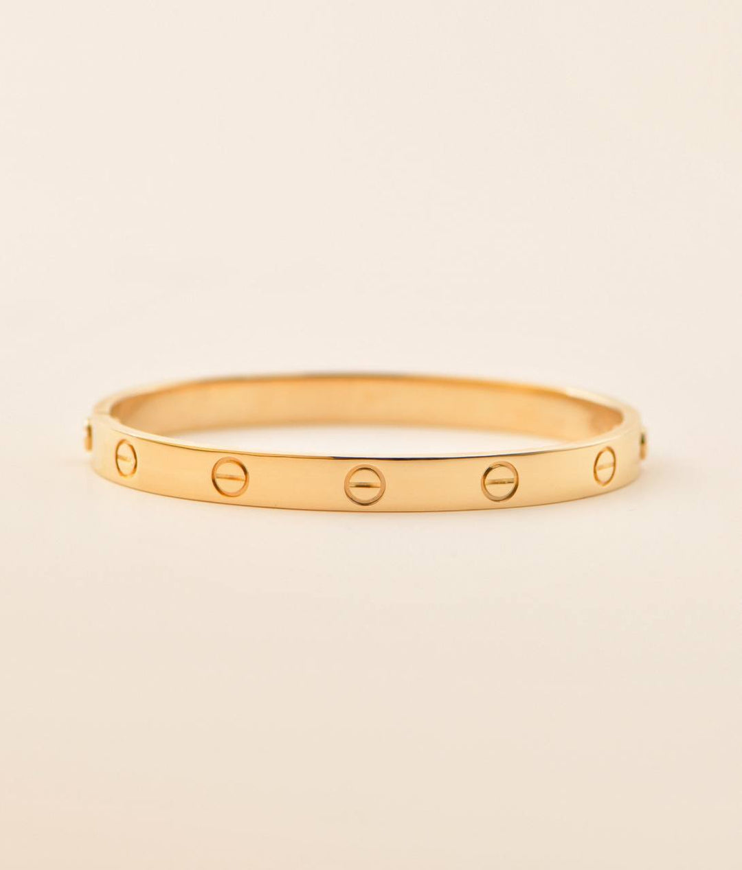 Cartier Love Bracelet 18K Yellow Gold Size 17