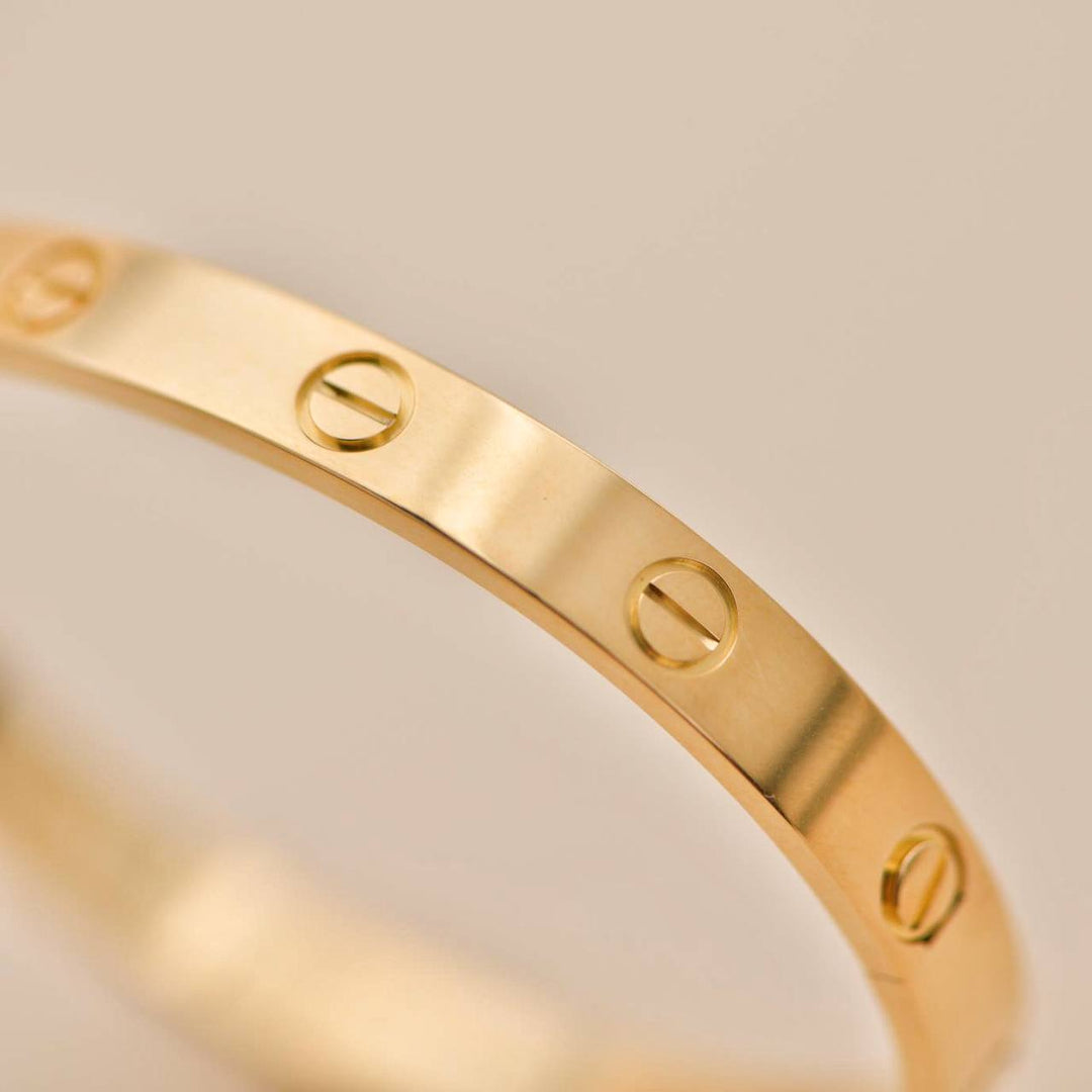 Cartier Love Bracelet 18K Yellow Gold Size 16