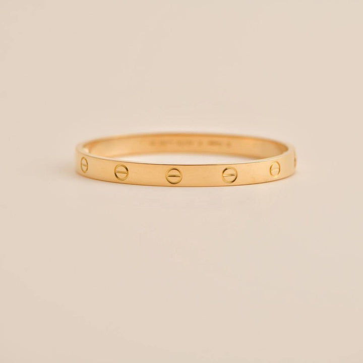 Cartier Love Bracelet 18K Yellow Gold Size 16