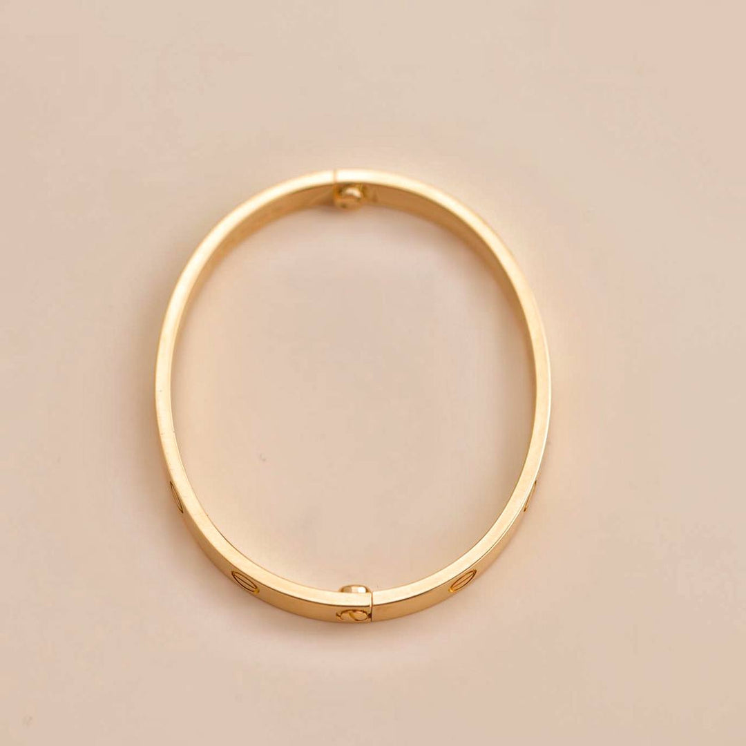 Cartier Love Bracelet 18K Yellow Gold Size 16