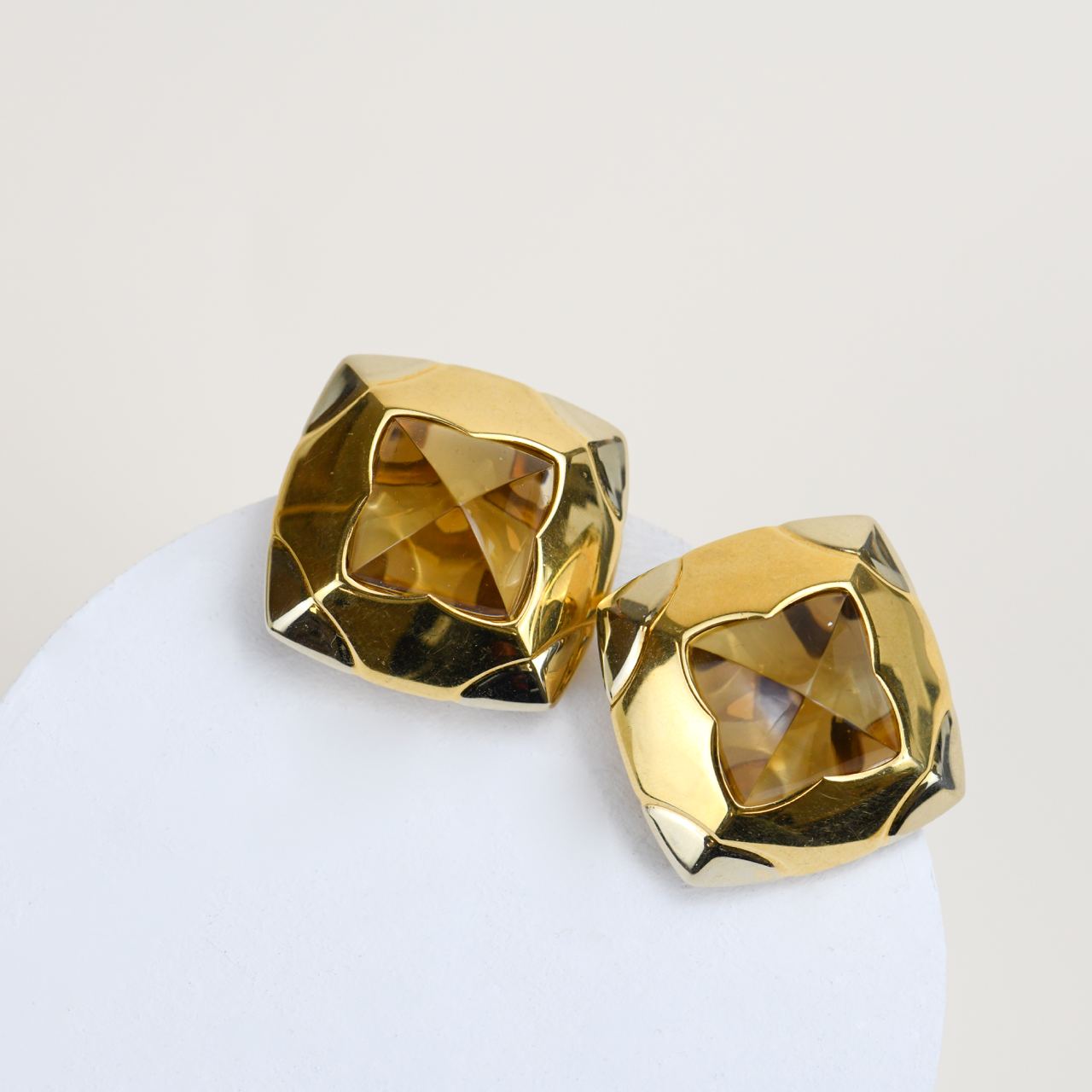 Bulgari gold online earrings