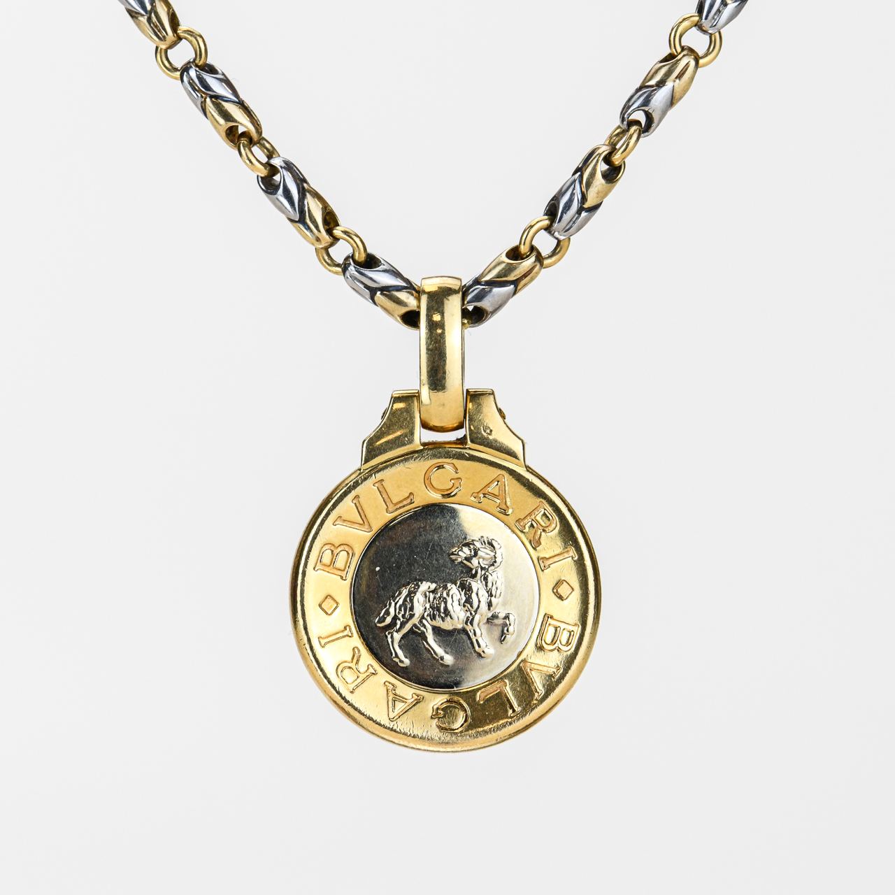 Bvlgari zodiac pendant best sale