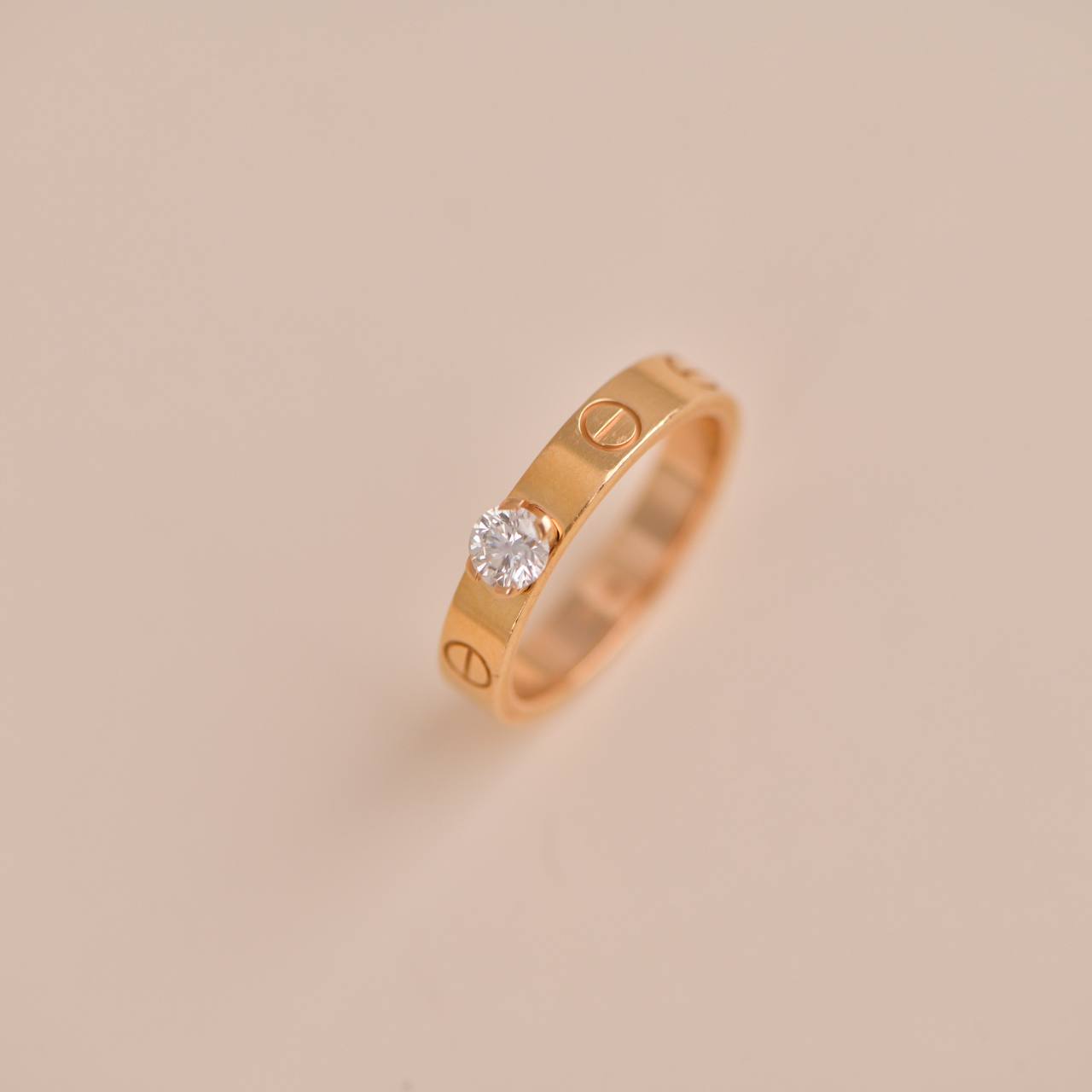 Cartier diamond sales ring love