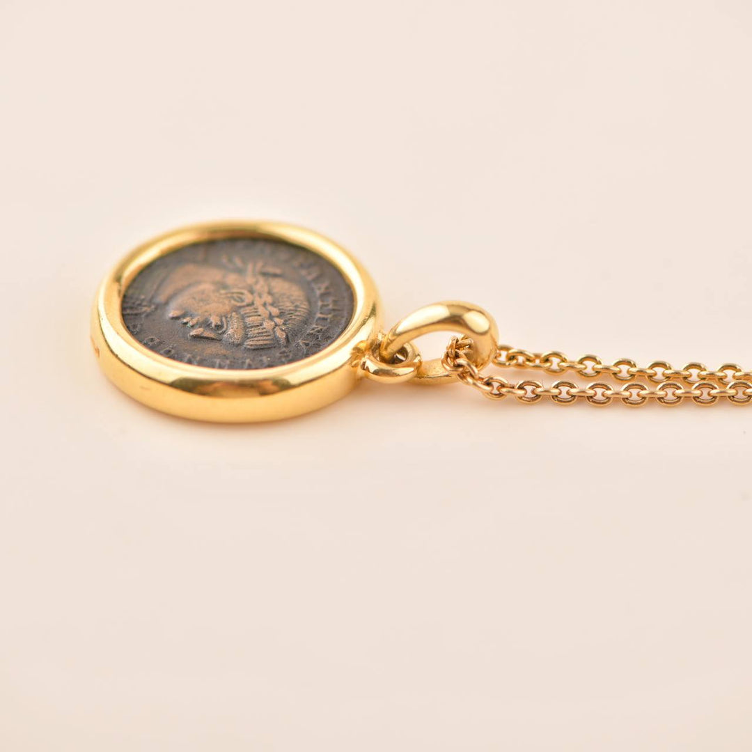 bulgari Coin Necklace