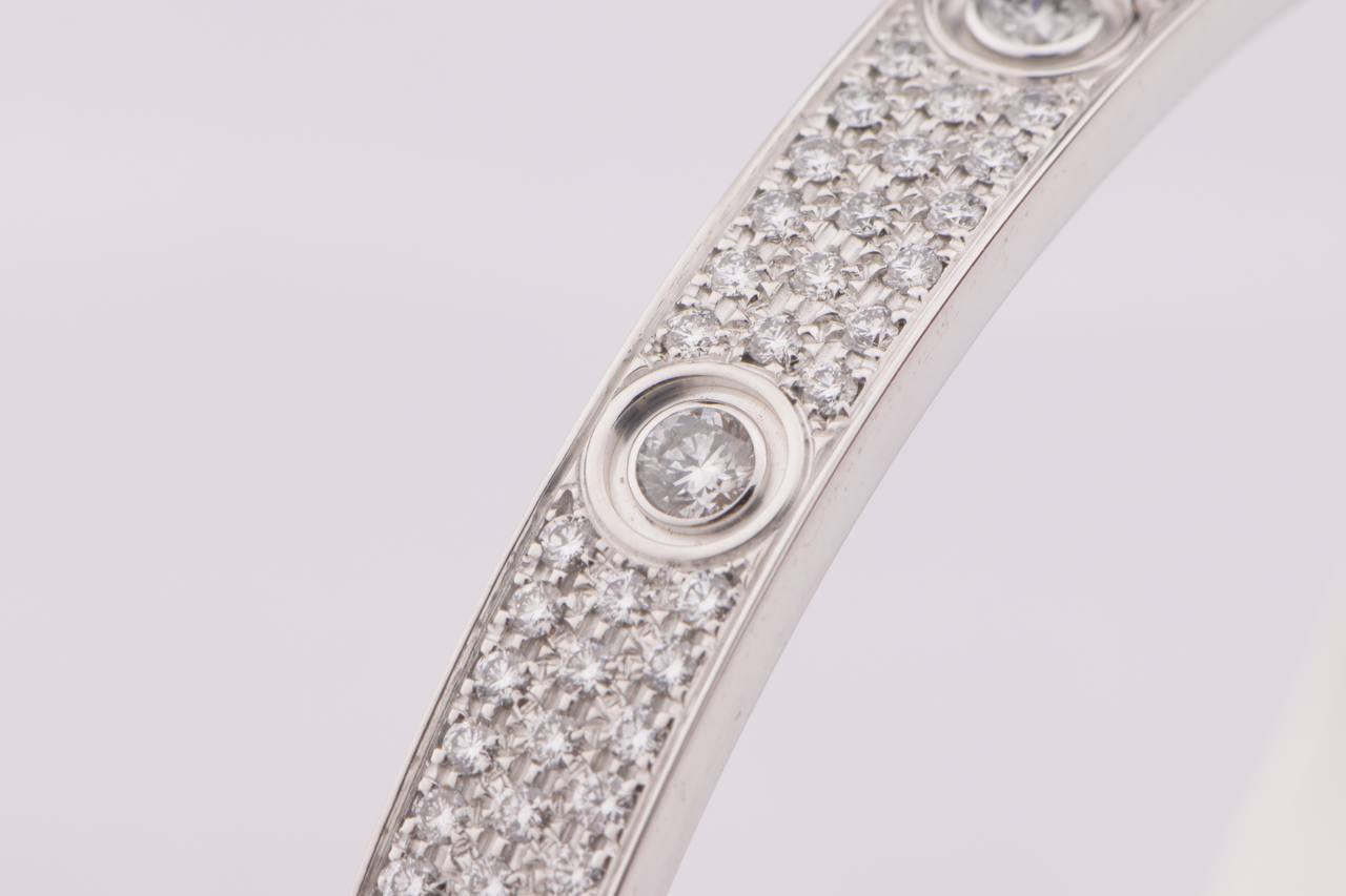 Love bracelet full discount diamond