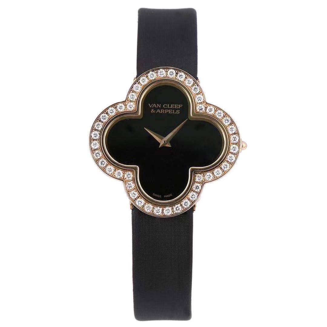 Van Cleef Alhambra watch VCARN5HZ00 Medium Model-SOLD